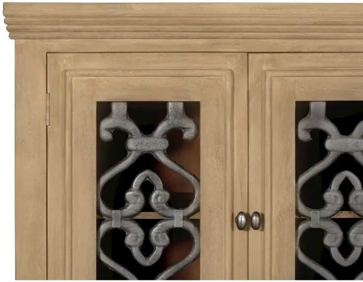 Alex Hamilton Hearst Sideboard 4-Door in Distressed Natural