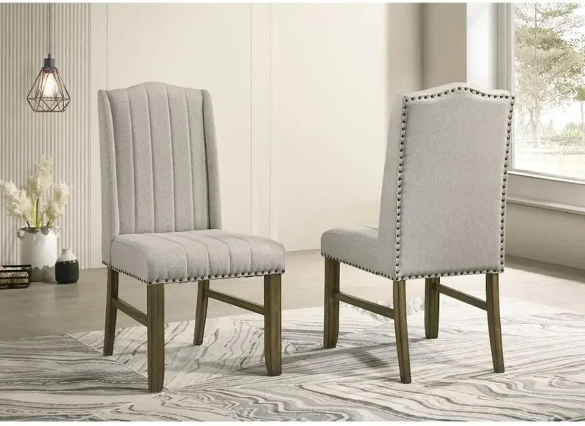 Best Quality Furniture 9pc wood dining set with extendable table