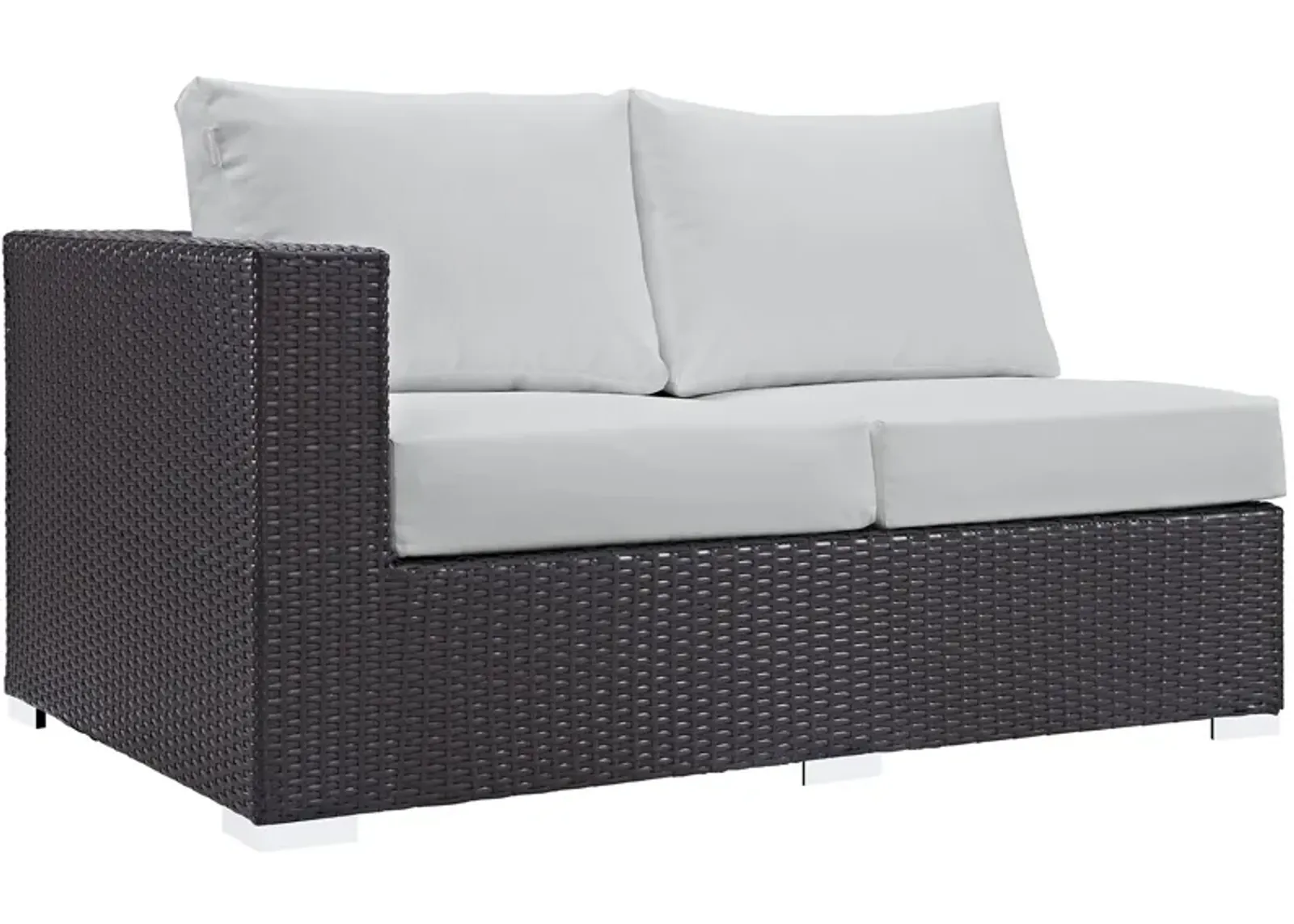 Modway - Convene Outdoor Patio Left Arm Loveseat