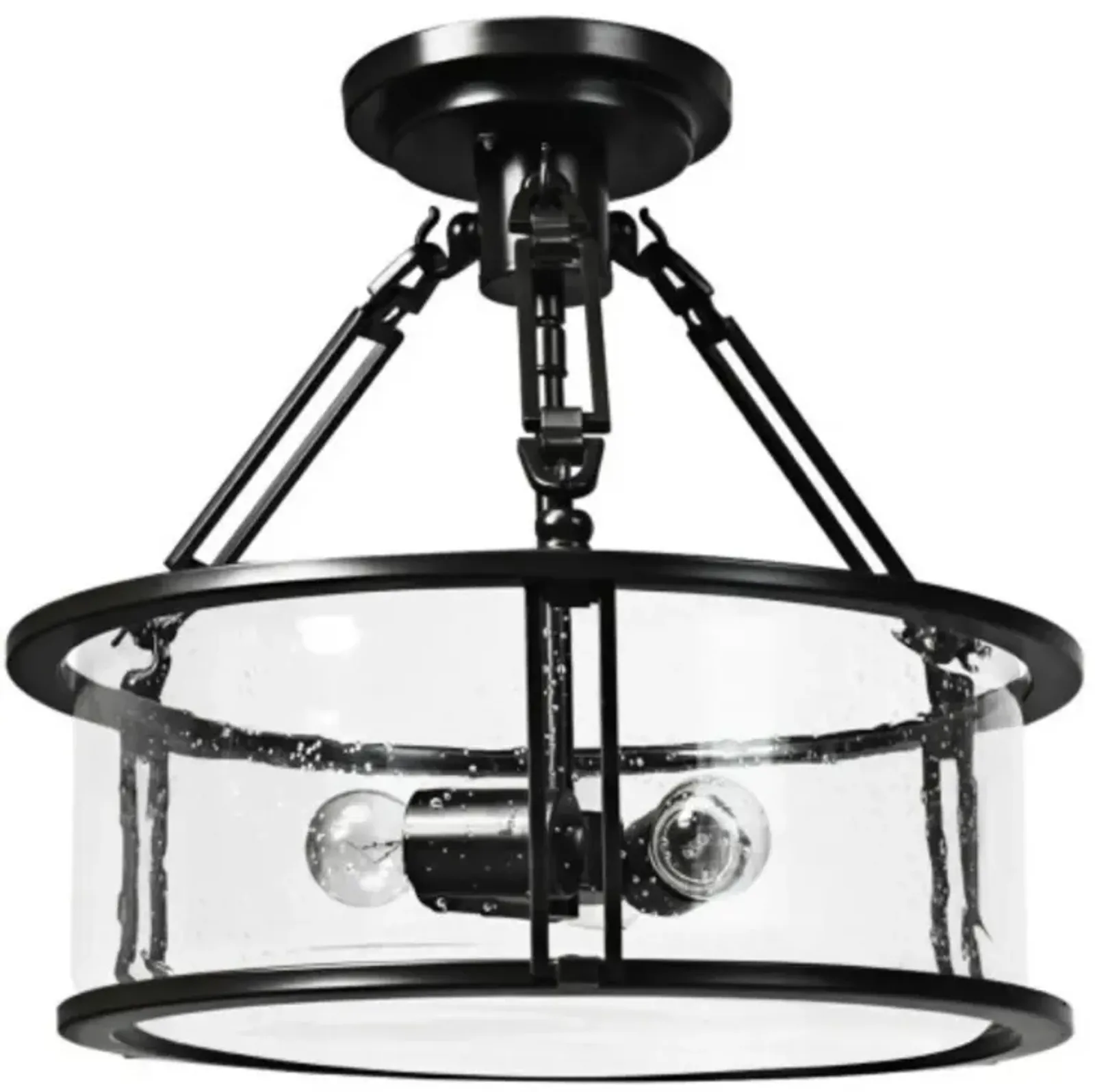 3-Light Flush Mount Ceiling Light