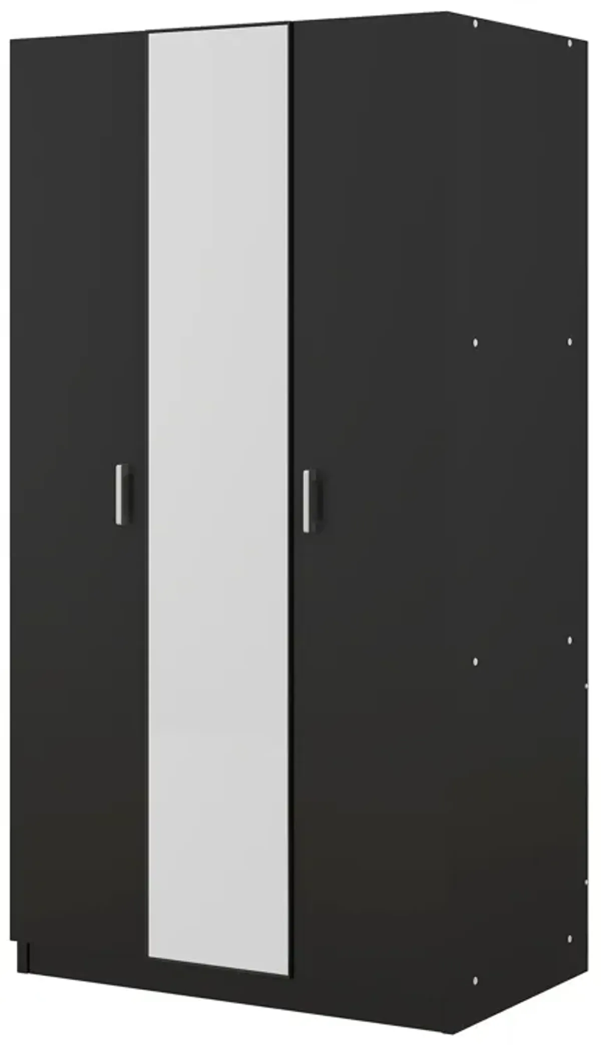 Merax 3 Door Wardrobe with Mirror