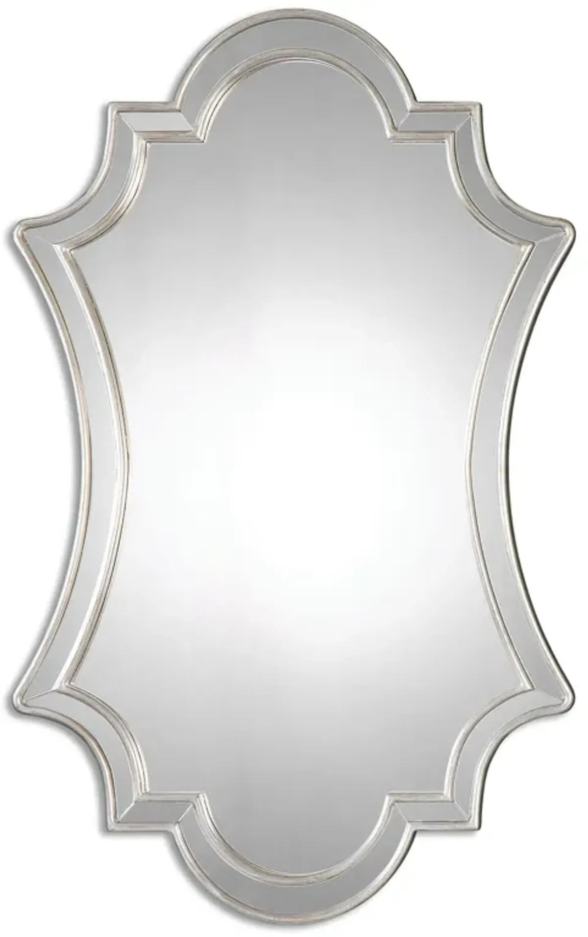 Uttermost Elara Antiqued Silver Wall Mirror