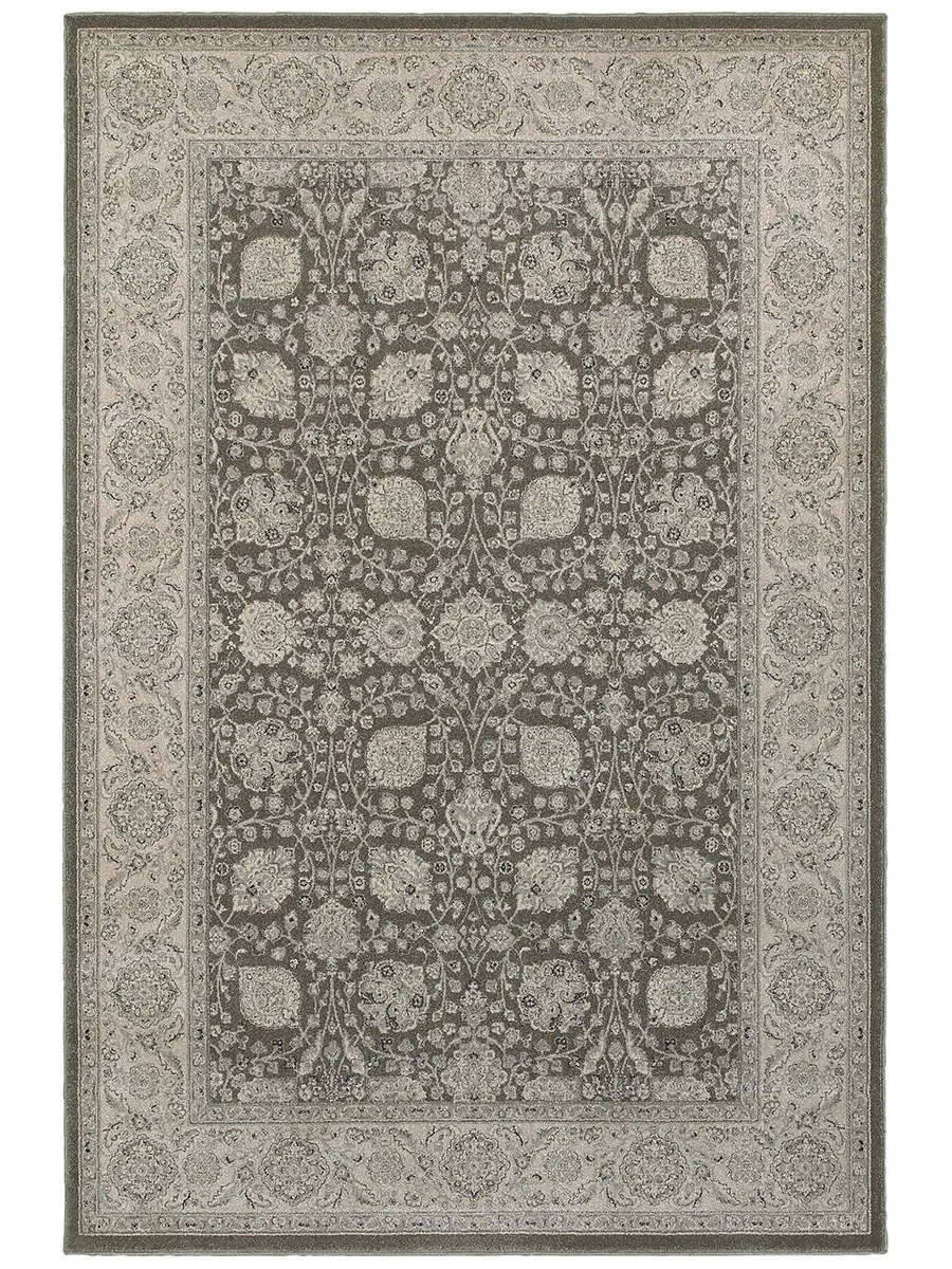 Richmond 1'10" x 3' Brown Rug