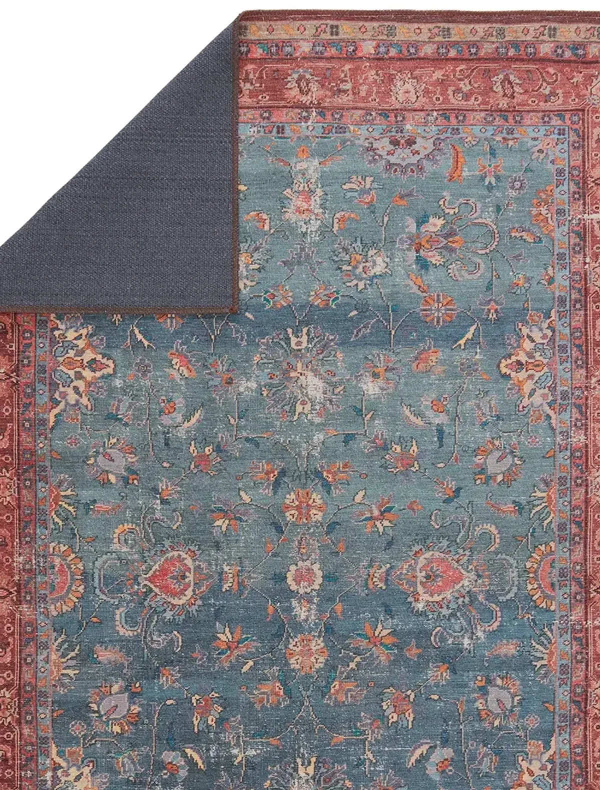 Harman By Katelester Yasha Blue 7'6" x 10' Rug