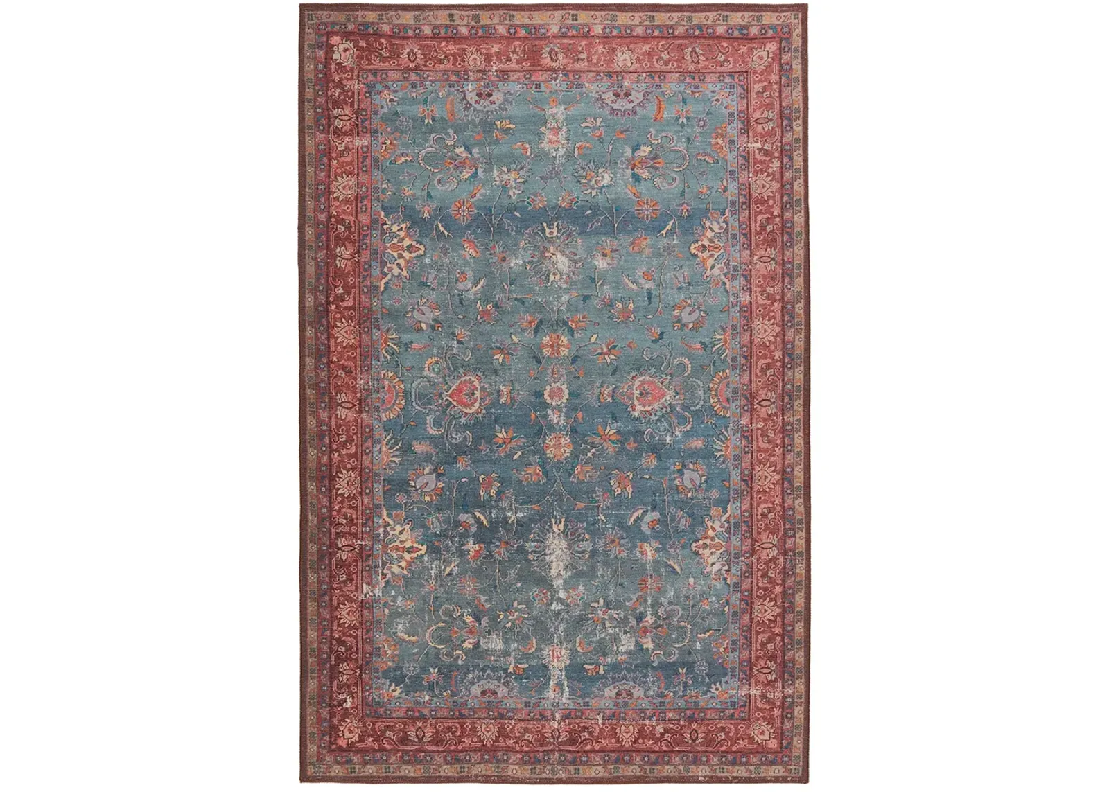 Harman By Katelester Yasha Blue 7'6" x 10' Rug