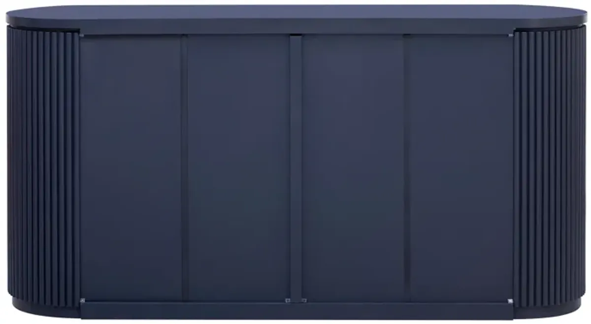 Merax Classic Storage Cabinet with Metal Handles