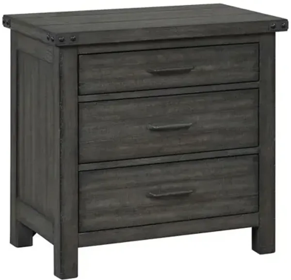 New Classic Furniture Galleon Nightstand-Gray