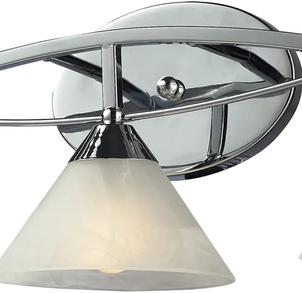 Elysburg 25'' Wide 3-Light Chrome Vanity Light