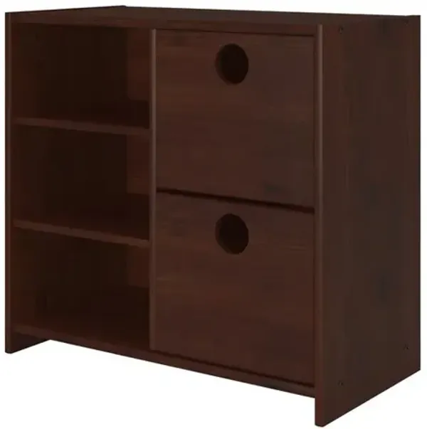 Donco Trading Circles 2 Drawer Chest/Shelves (Rta)