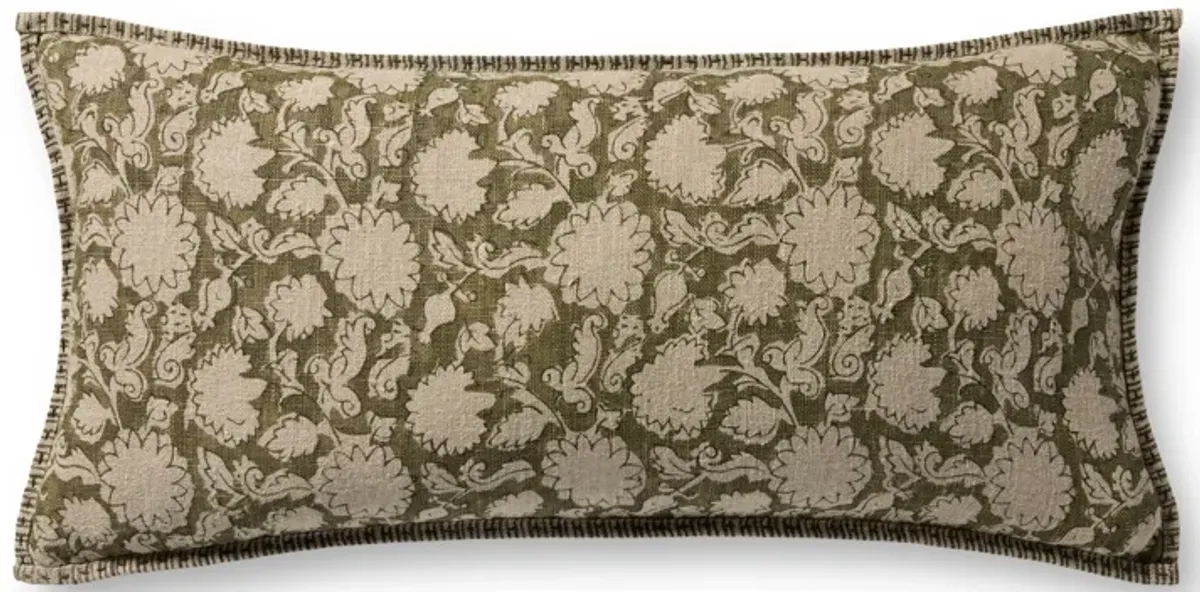PLL0165 Green 12''x27'' Polyester Pillow