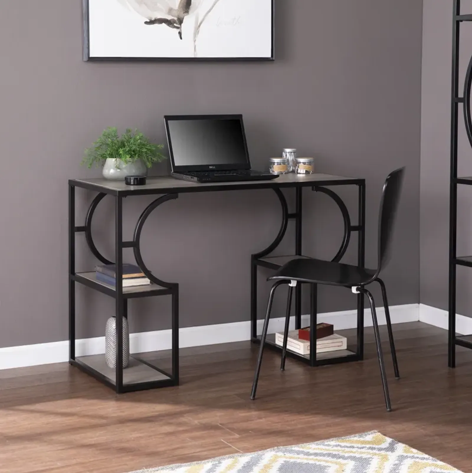 Tyberton Writing Desk with Storage