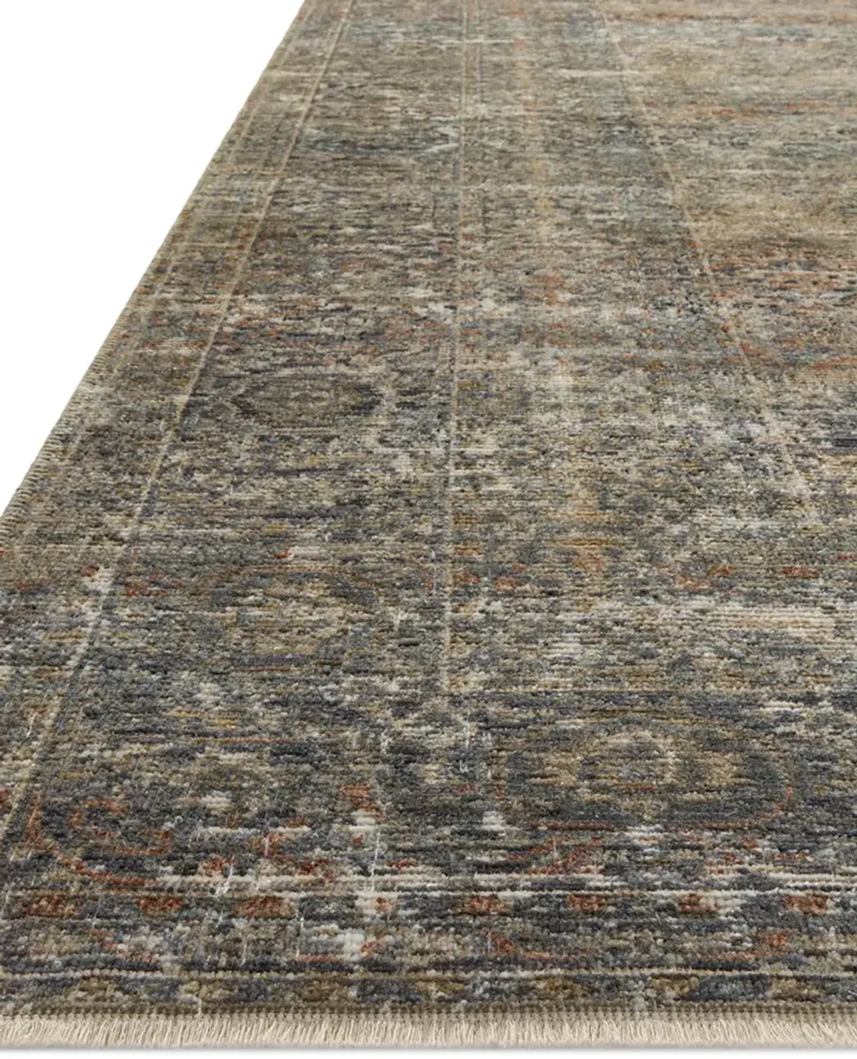 Heritage HER-11 Midnight / Multi 2''5" x 8' Rug by Patent Pending