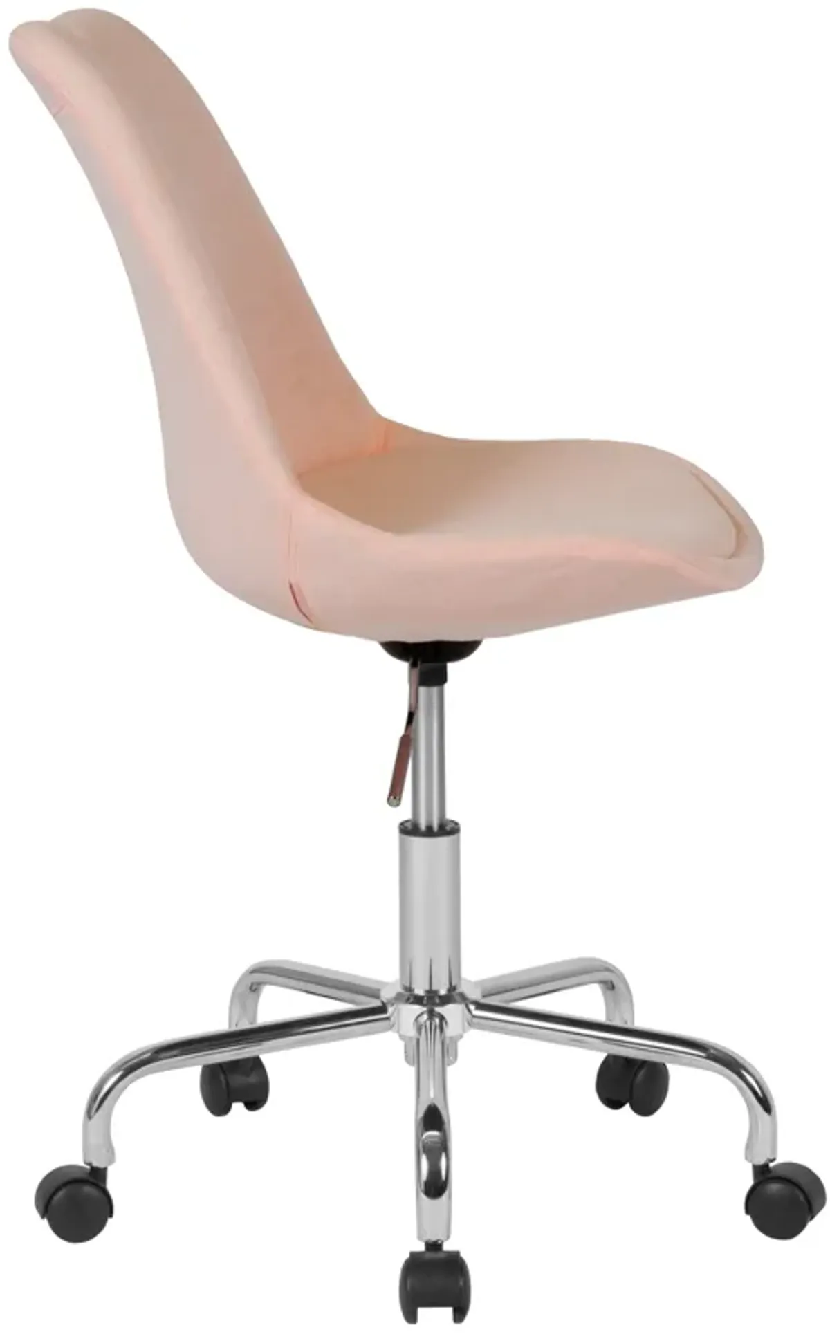 Aurora Series Mid-Back Fabric Task Office Chair with Pneumatic Lift and Chrome Base