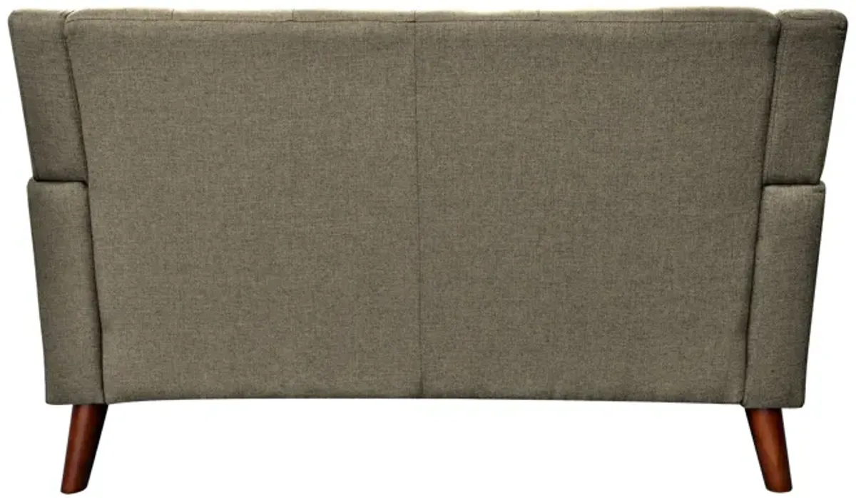 Merax Modern Fabric Loveseat Accent Sofa Chair