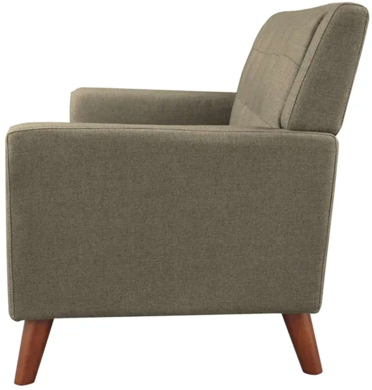 Merax Modern Fabric Loveseat Accent Sofa Chair