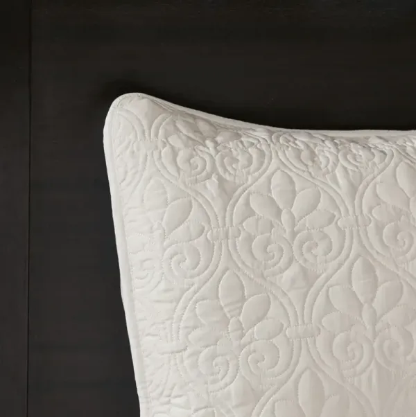 Gracie Mills Sandy Reversible Bedspread Set with Classic Stitch Pattern