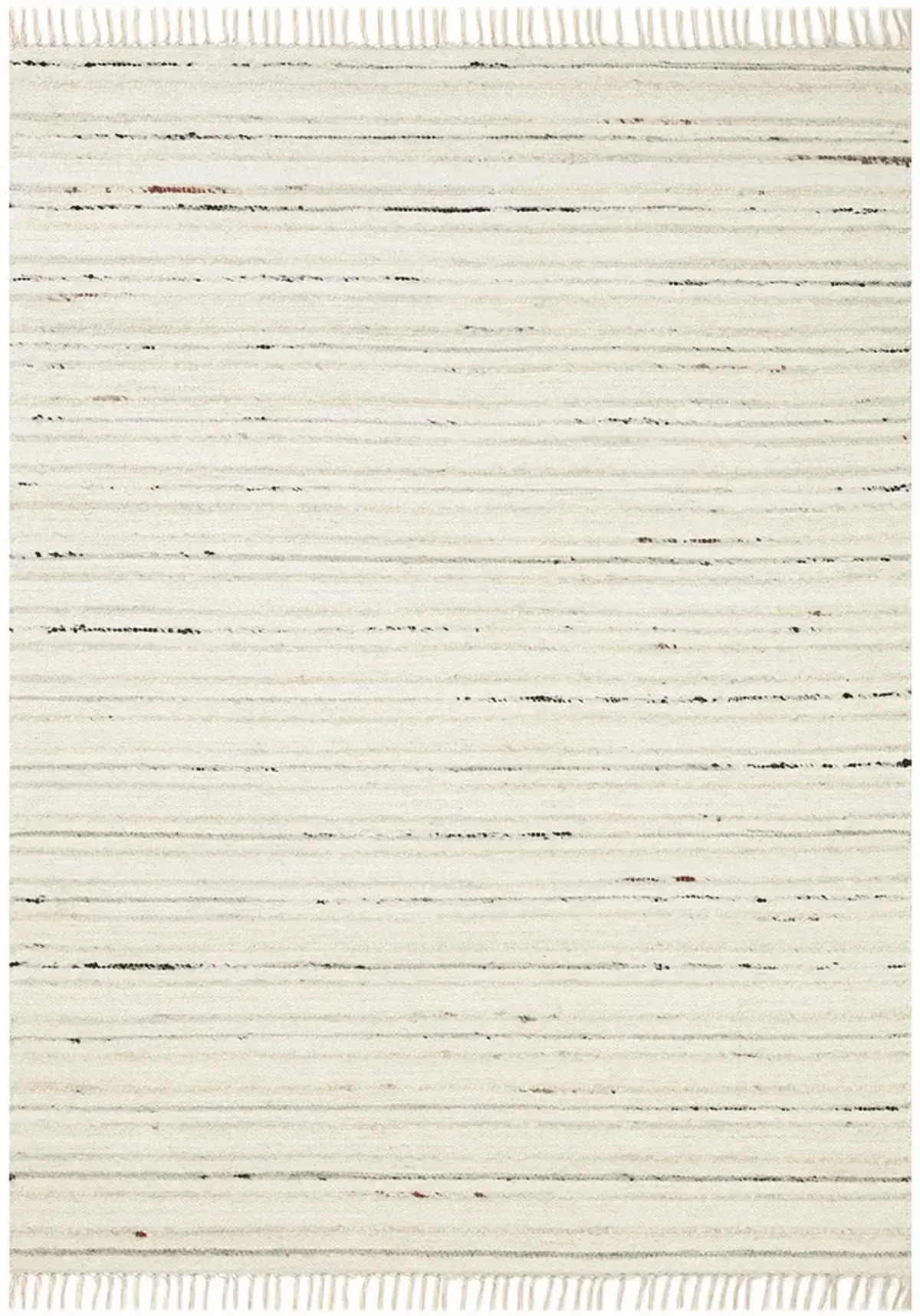 Nico Ivory/Stone 2'6" x 7'6" Runner Rug by Magnolia Home by Joanna Gaines x Loloi