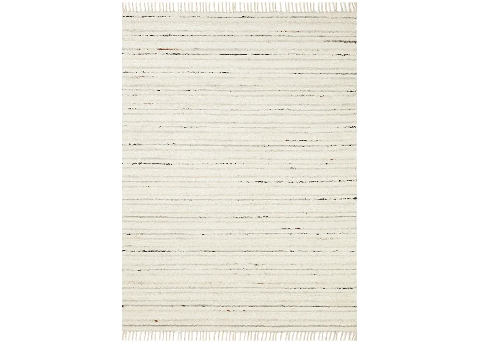 Nico Ivory/Stone 2'6" x 7'6" Runner Rug by Magnolia Home by Joanna Gaines x Loloi