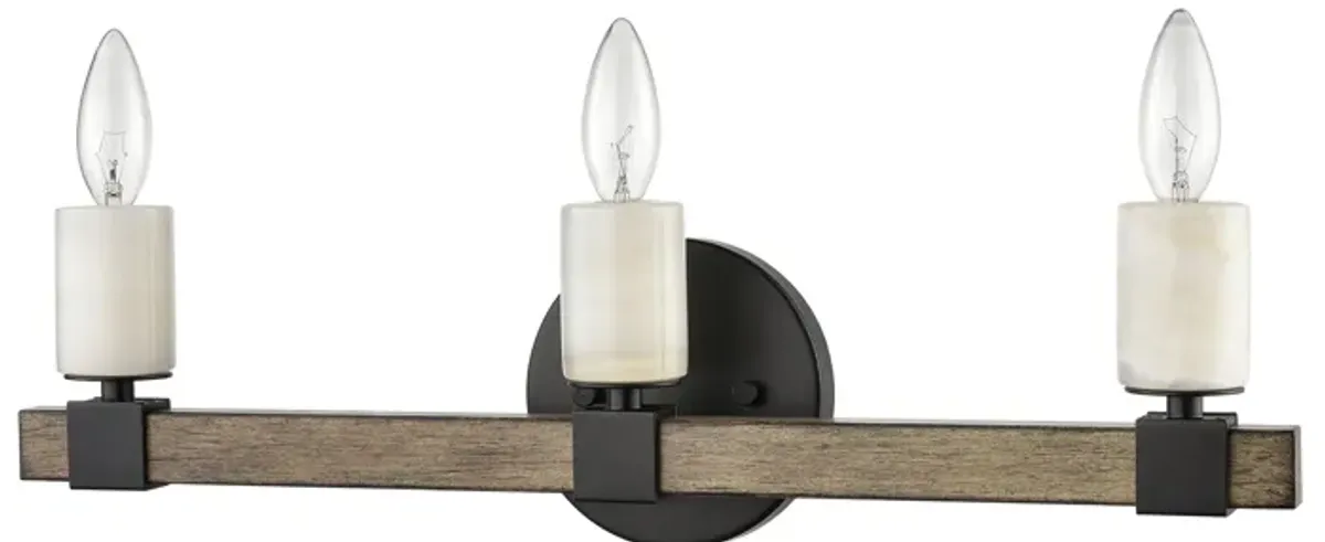 Stone Manor 21'' Wide 3-Light Vanity Light