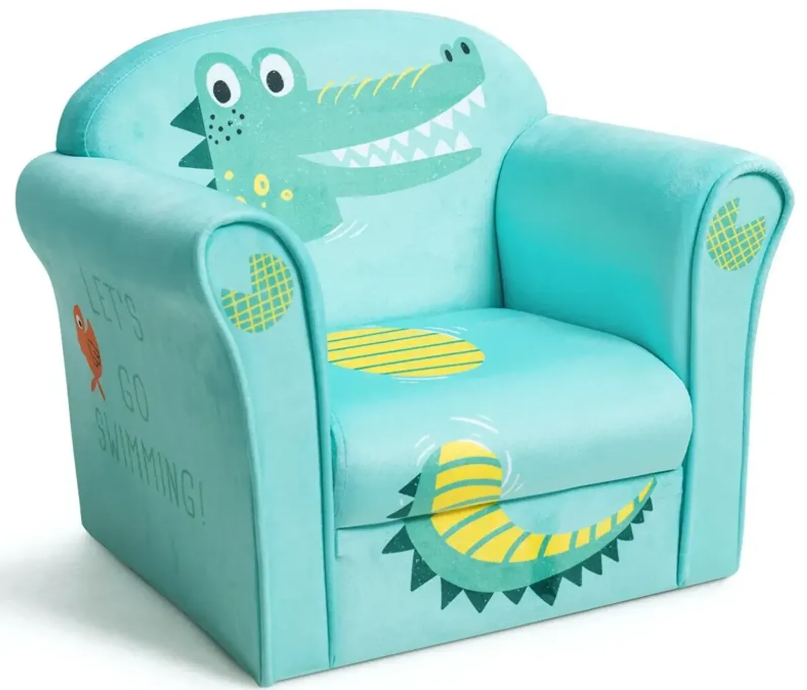 Kids Armrest Upholstered Couch