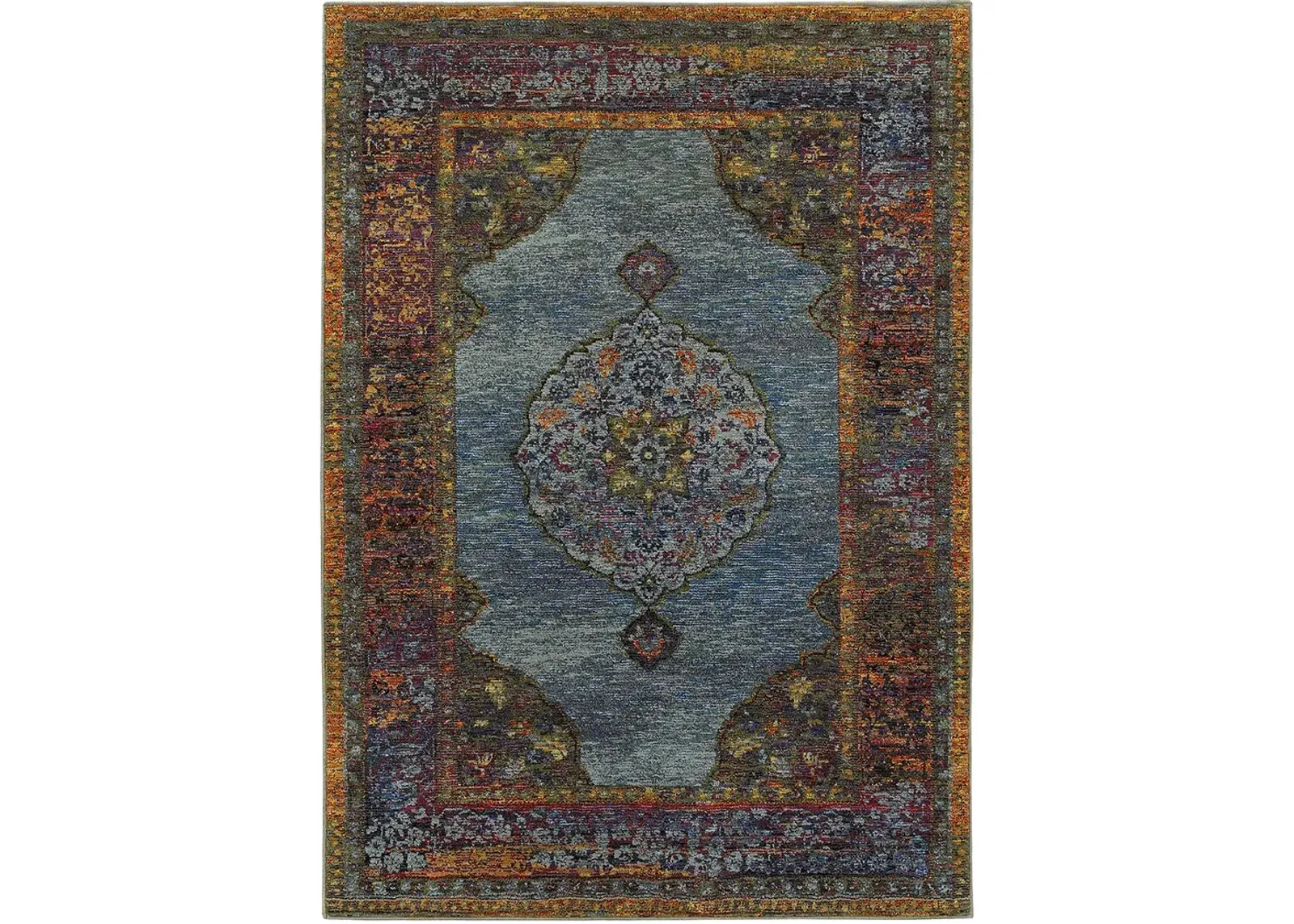 Andorra 10' x 13'2" Blue Rug