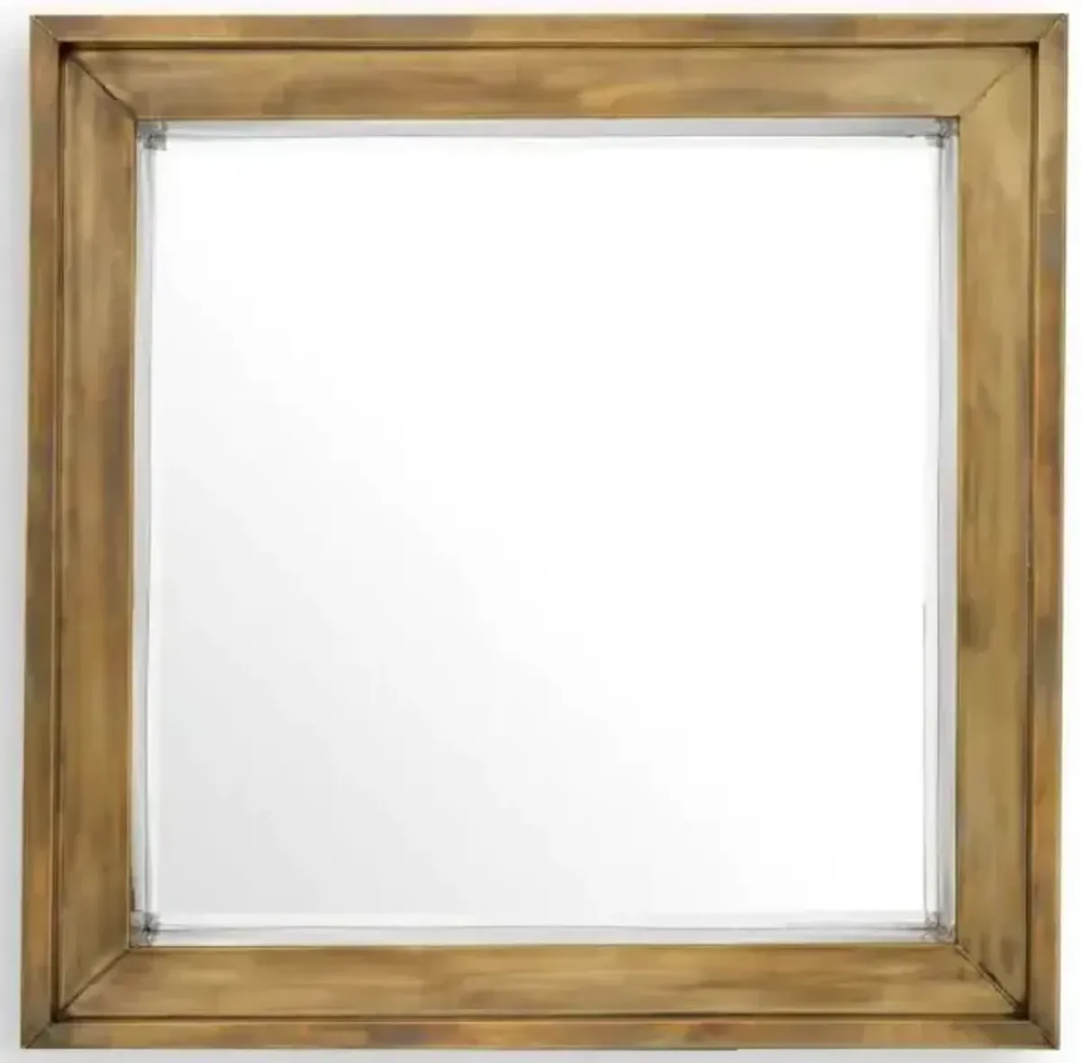 Magenta Square Mirror