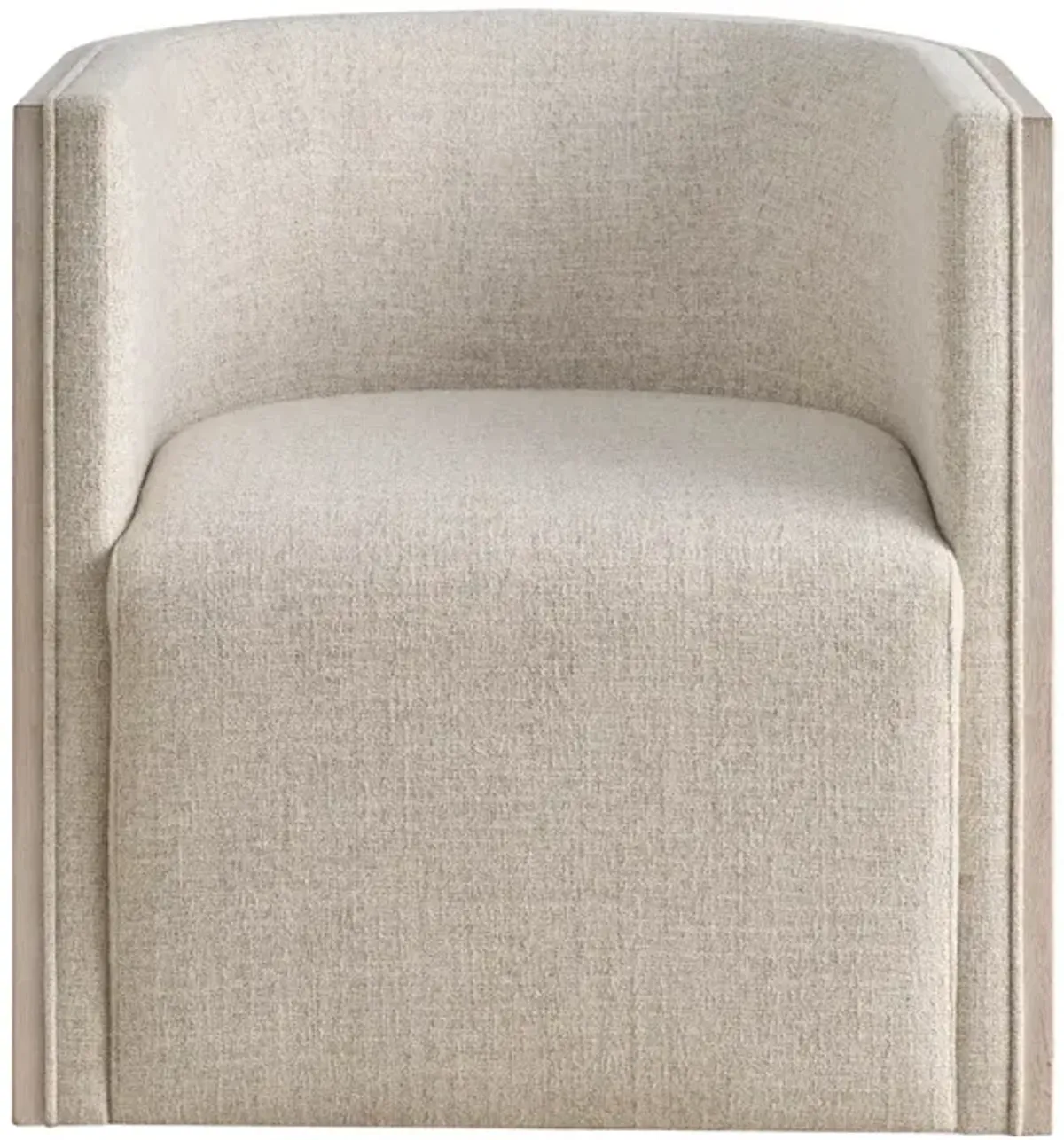 Tanner White Oak Swivel Chair