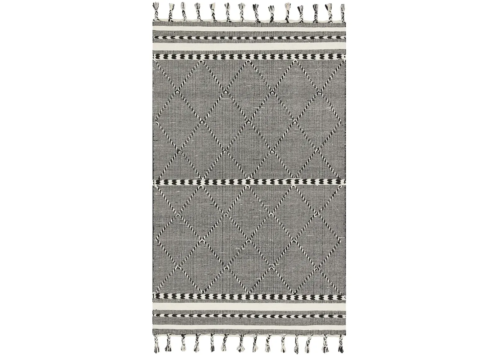 Sawyer SAW01 Black 9'3" x 13' Rug