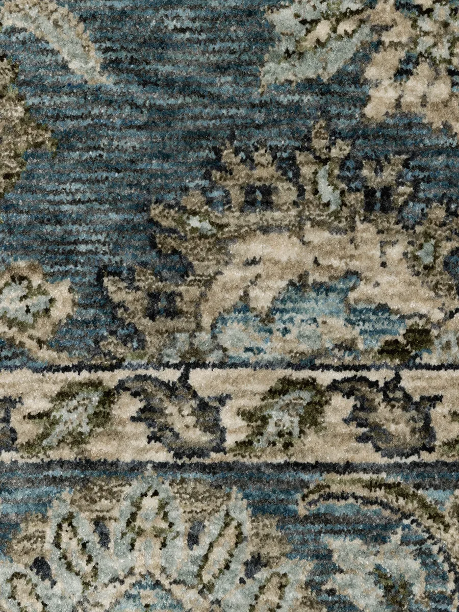 Aberdeen 2' x 3' Blue Rug