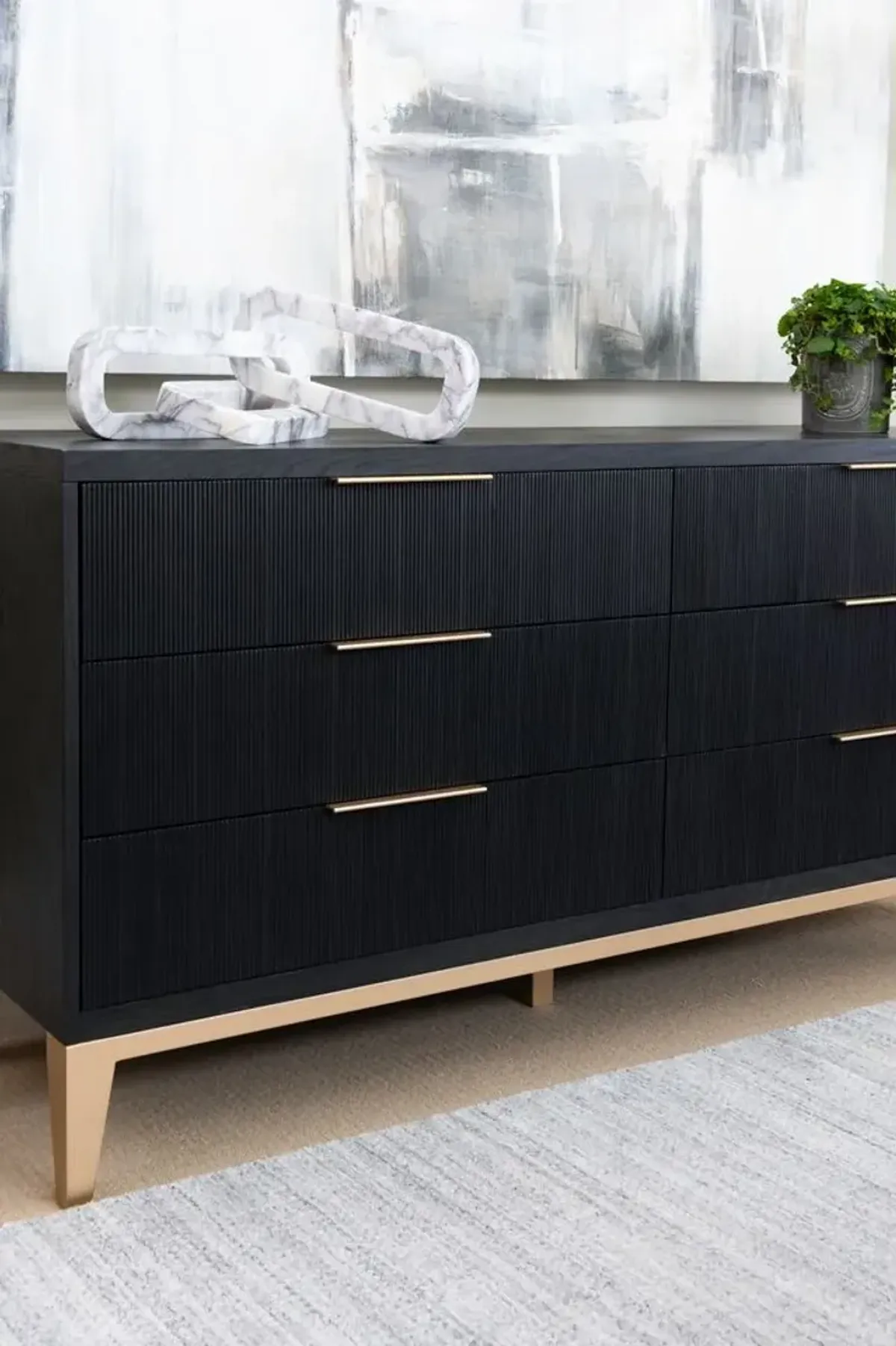 Caleb Six Drawer Dresser