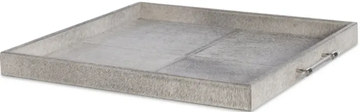 Sterling Large Hair-on-hide Tray