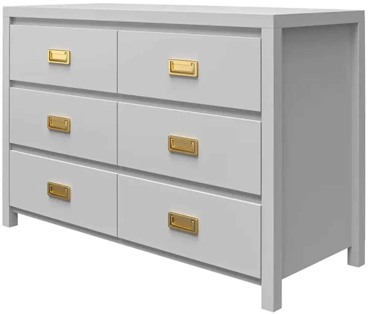 Little Seeds Monarch Hill Haven 6 Drawer White Kids' Dresser