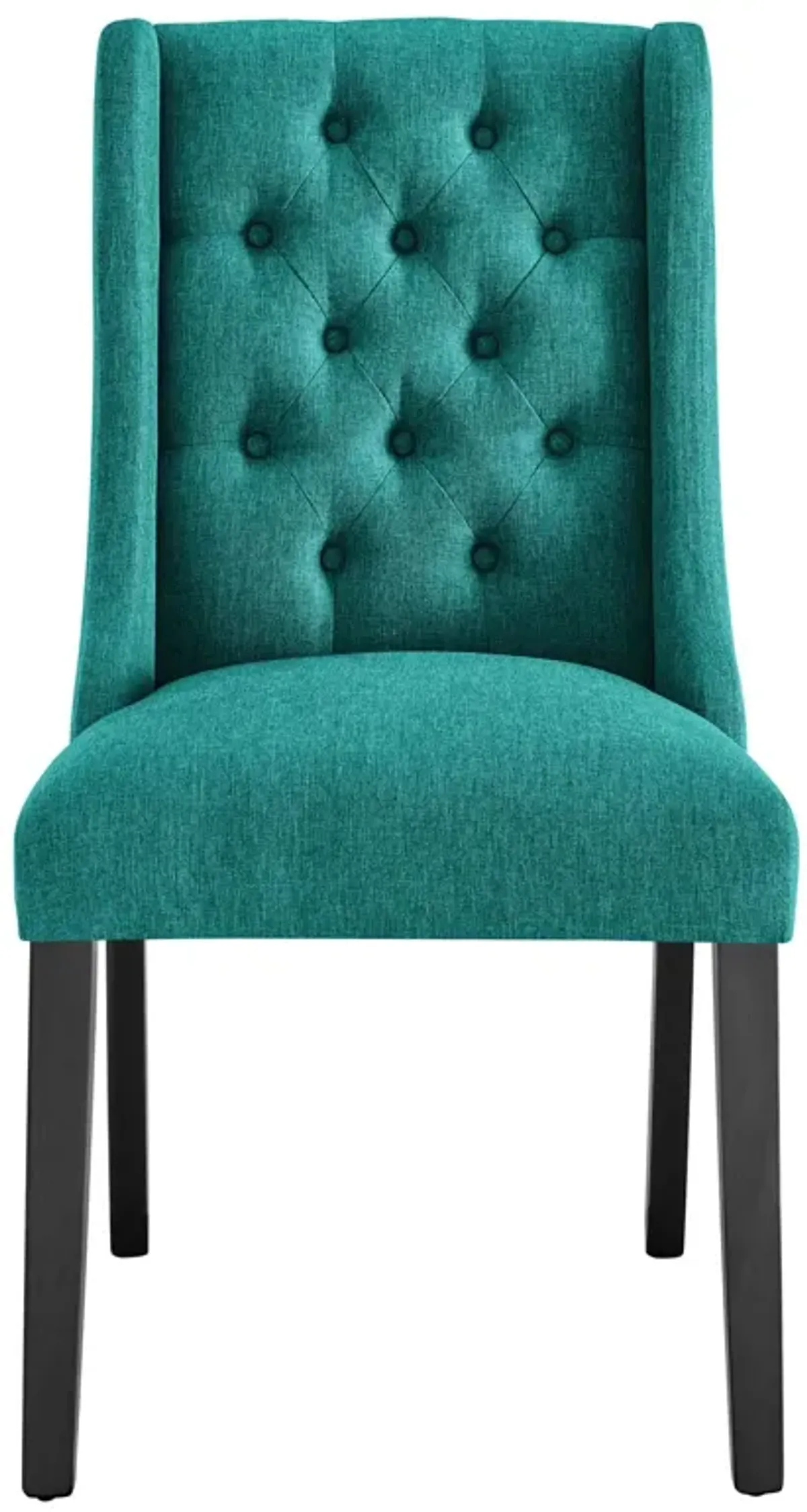 Baronet Button Tufted Fabric Dining Chair