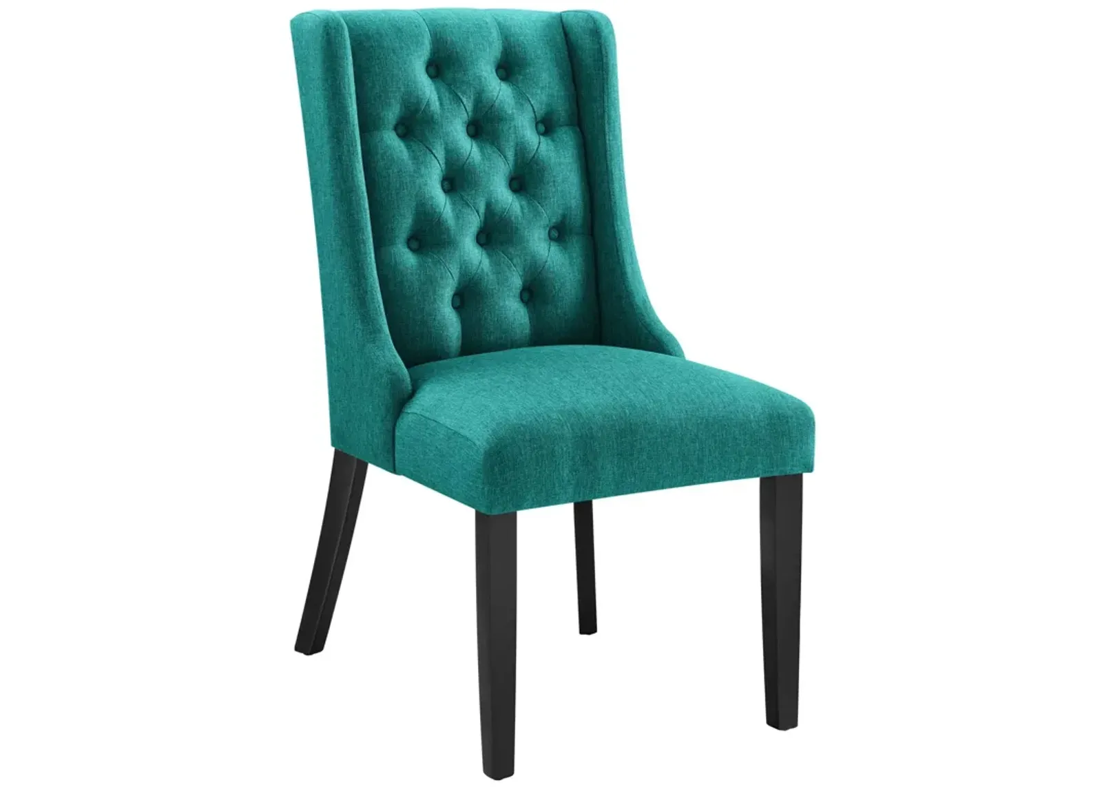 Baronet Button Tufted Fabric Dining Chair