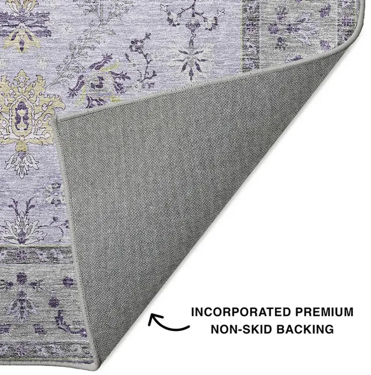 Hatay HY9 Lavender 2'3" x 7'6" Rug