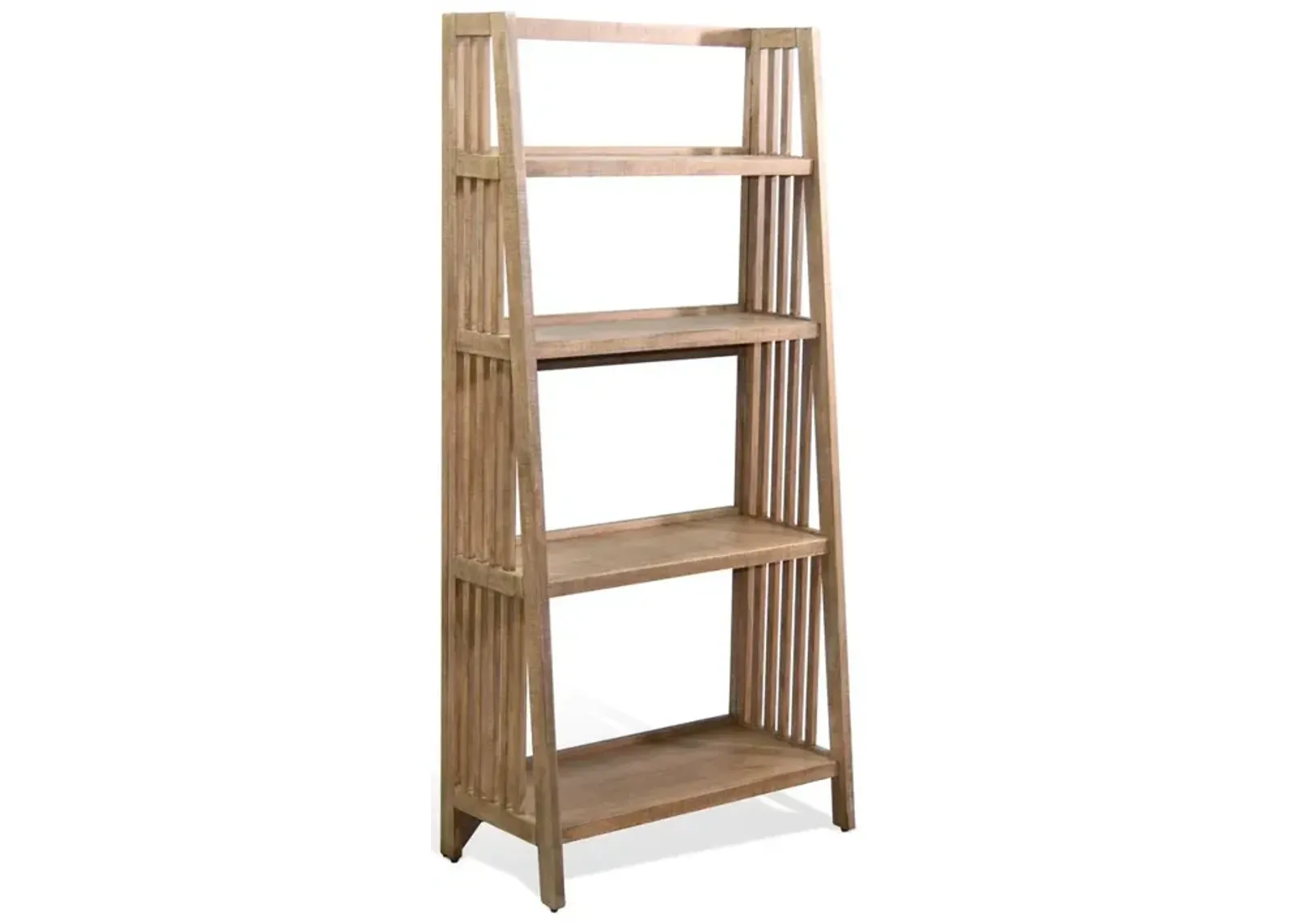 Sunny Designs  60 Mahogany Wood Folding Bookcase