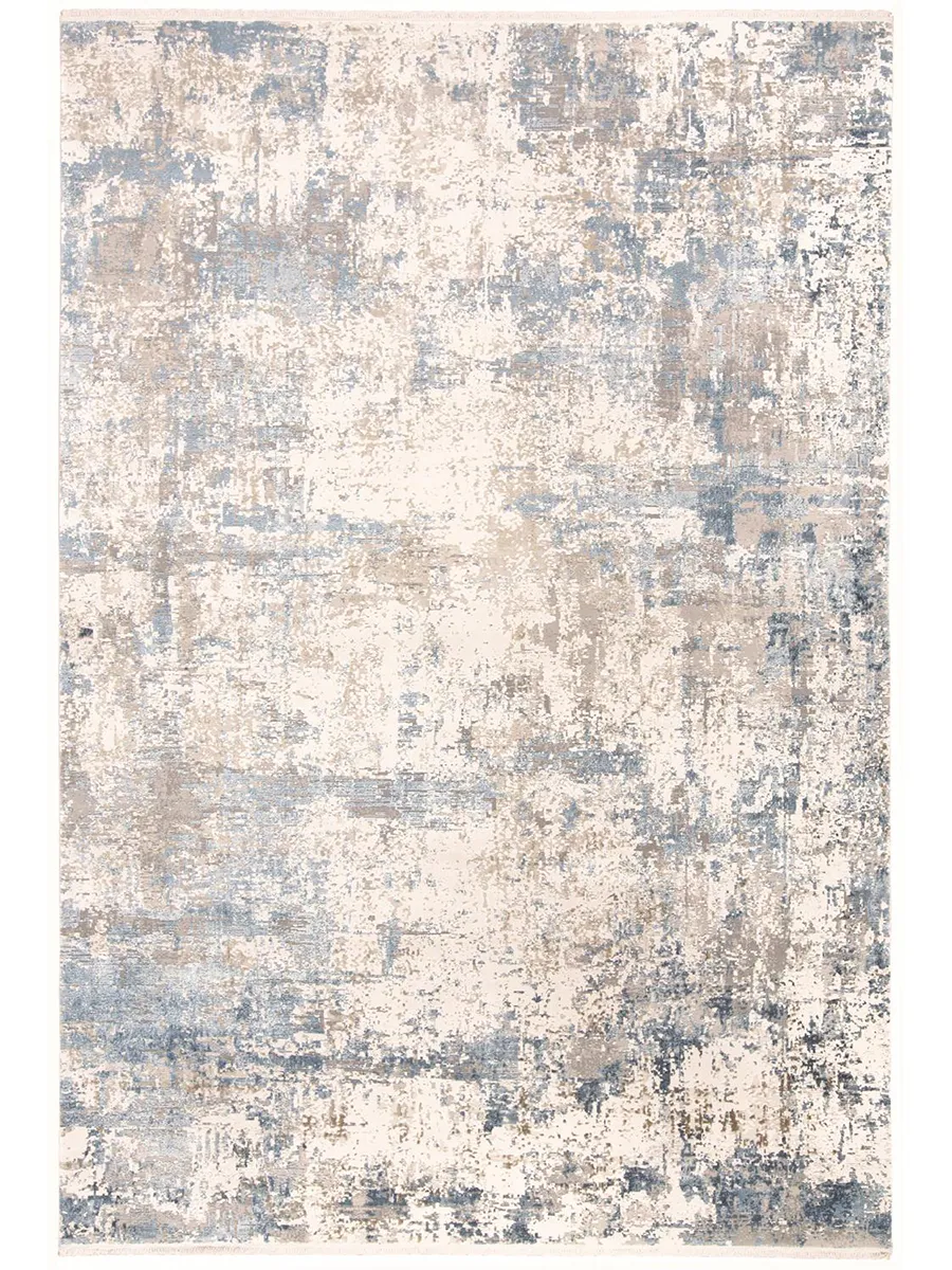 Cadiz 3891F Ivory/Tan/Blue 3'1" x 10' Rug