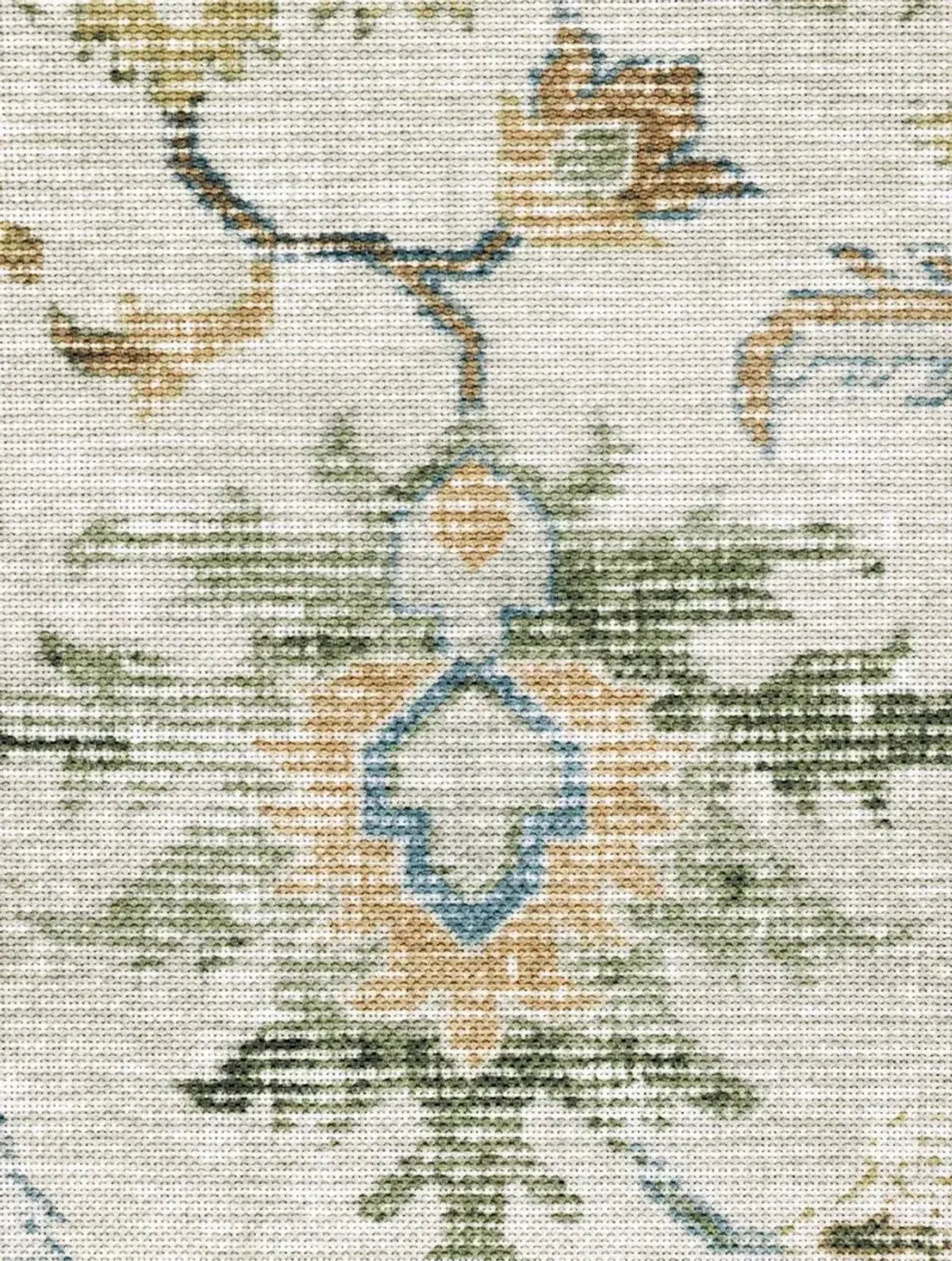 Charleston 2' x 8' Ivory Rug