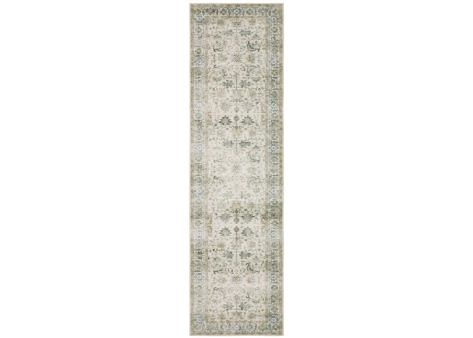 Charleston 2' x 8' Ivory Rug