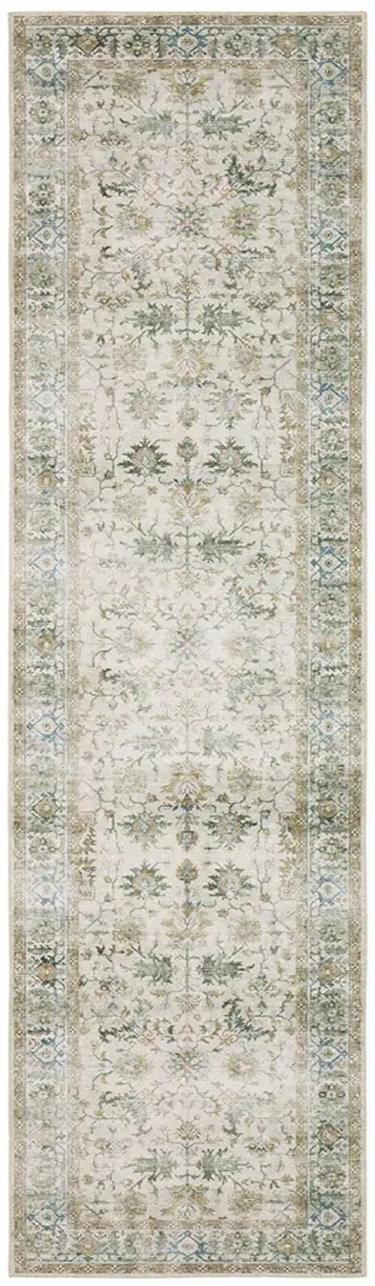 Charleston 2' x 8' Ivory Rug