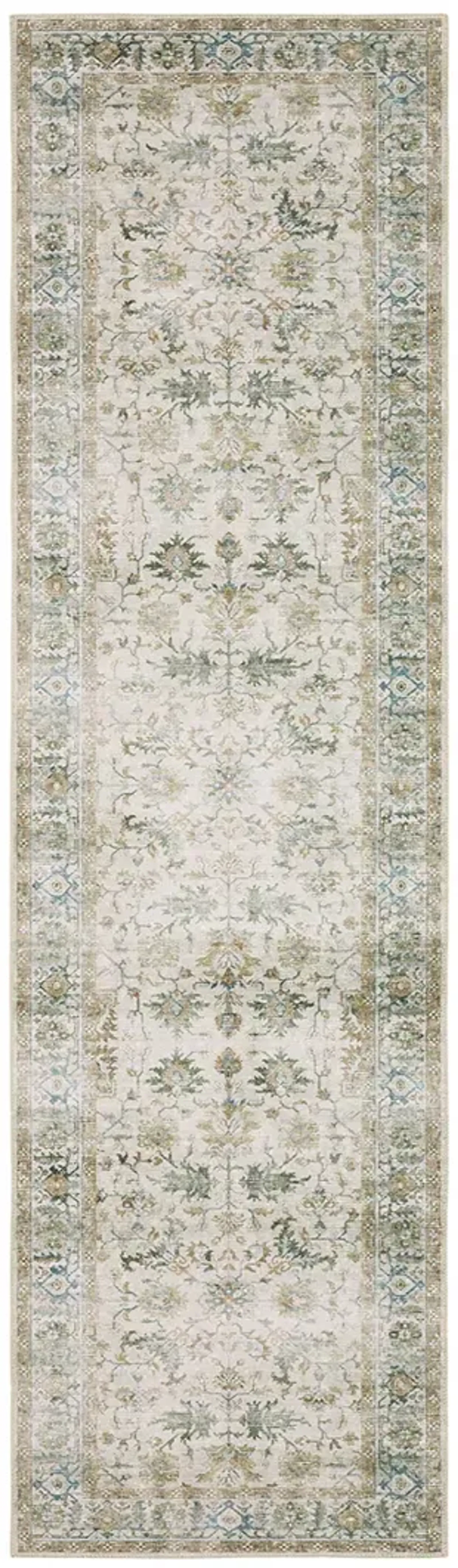 Charleston 2' x 8' Ivory Rug