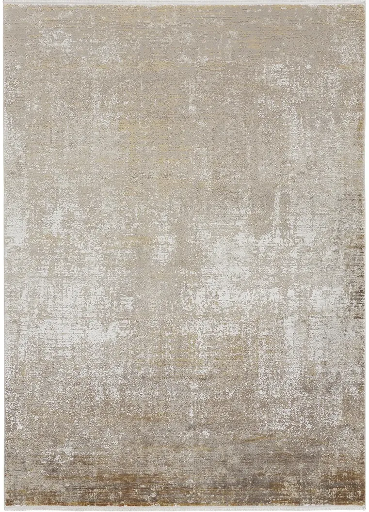 Cadiz 39FWF Taupe/Ivory/Gold 2'2" x 3'2" Rug