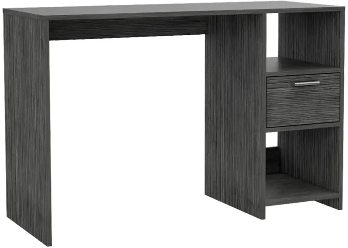 Covington 2-Shelf 1-Drawer Writing Desk Smokey Oak