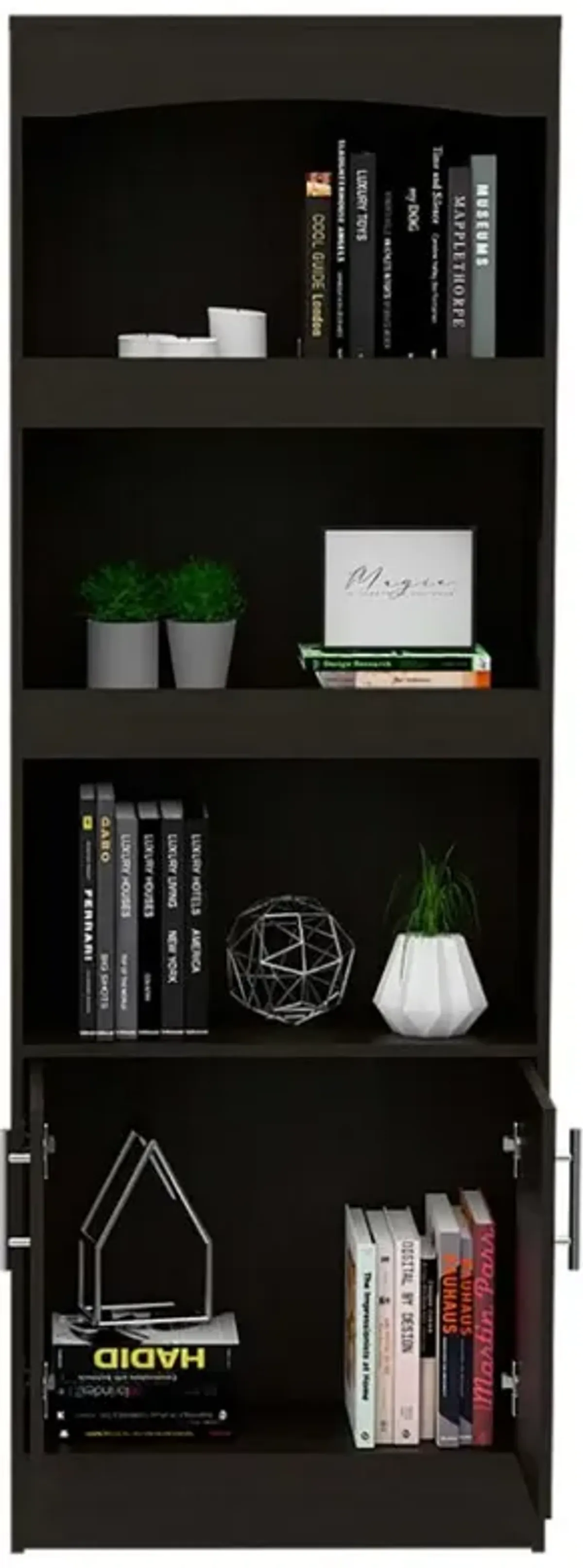 Bookcase Denver, Office, Black