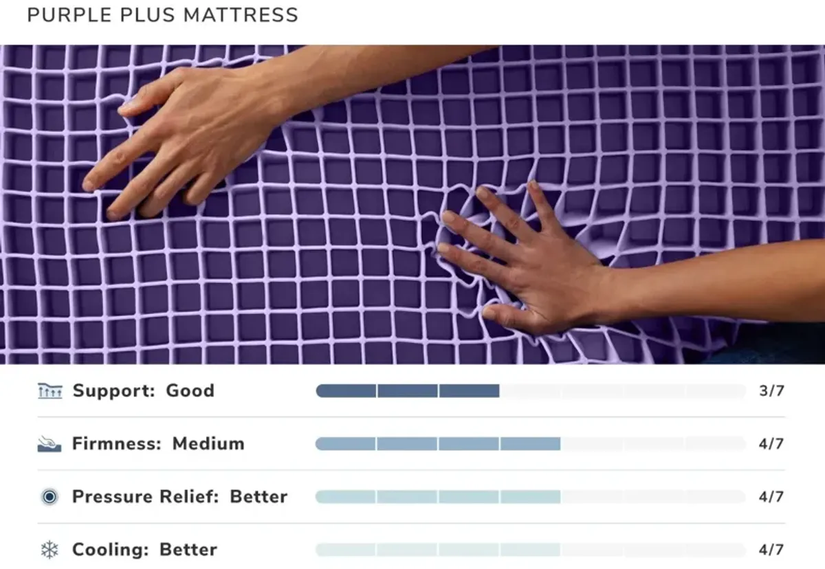 Purple Plus King Mattress