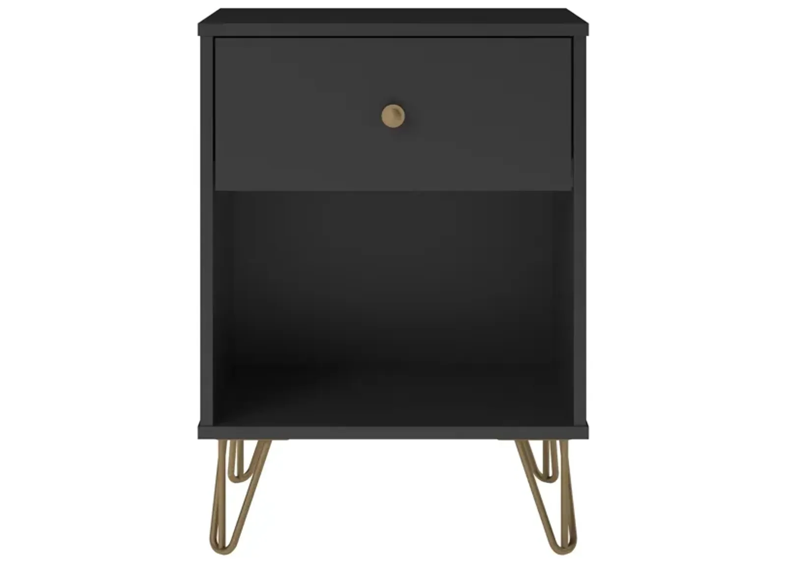 Novogratz Owen Nightstand, Black