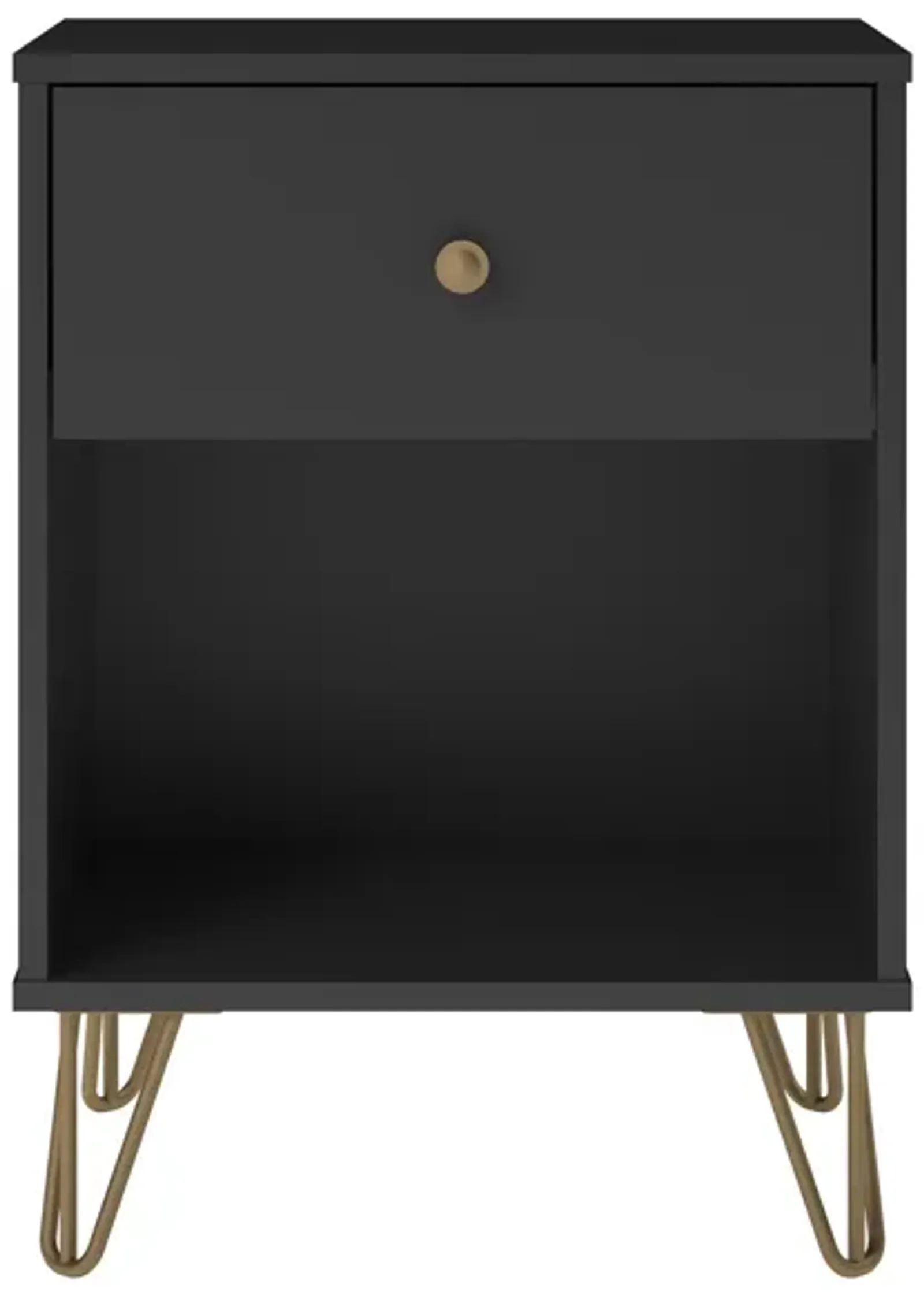 Novogratz Owen Nightstand, Black