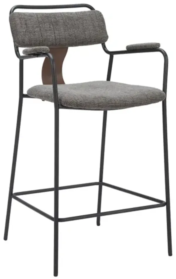 Couva Counter Stool (Set of 2) Butterscotch Brown