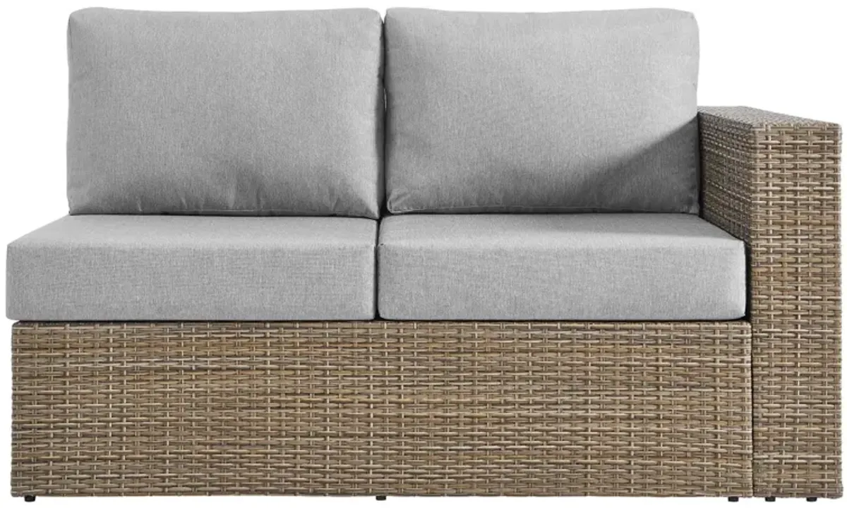 Modway - Convene Outdoor Patio Outdoor Patio Right-Arm Loveseat