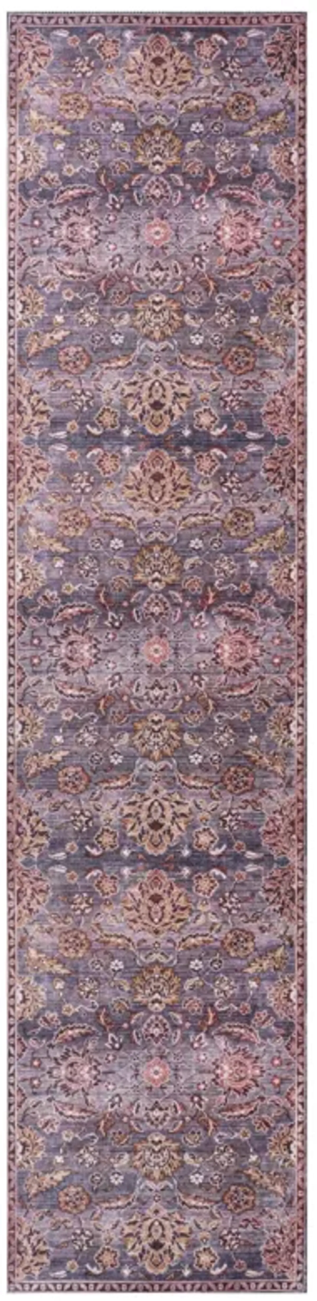 Victoria Ornate Persian All Over Washable Indoor/Outdoor Area Rug